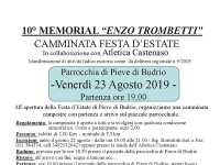 10° MEMORIAL "ENZO TROMBETTI" - Camminata Festa d'estate 