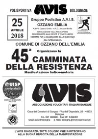 45a Camminata della Resistenza