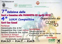 Corri e cammina alla Pasquetta