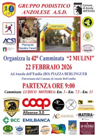 42° CAMMINATA DEI DUE MULINI  MEMORIAL SANDRA FIESOLI