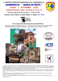 Camminata Badia in festa