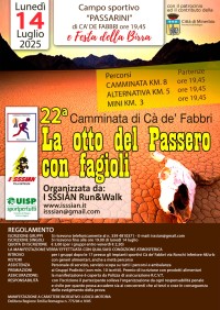 Otto del Passero– Death Valley 22a    edizione