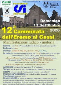 Camminata dall’Eremo ai Gessi