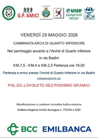 Camminata comunità Arca (Quarto di luna)