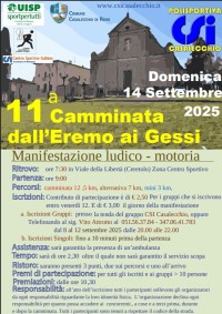 Camminata dall’Eremo ai Gessi