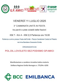 Camminata festa Unita