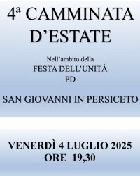 4° camminata d’estate