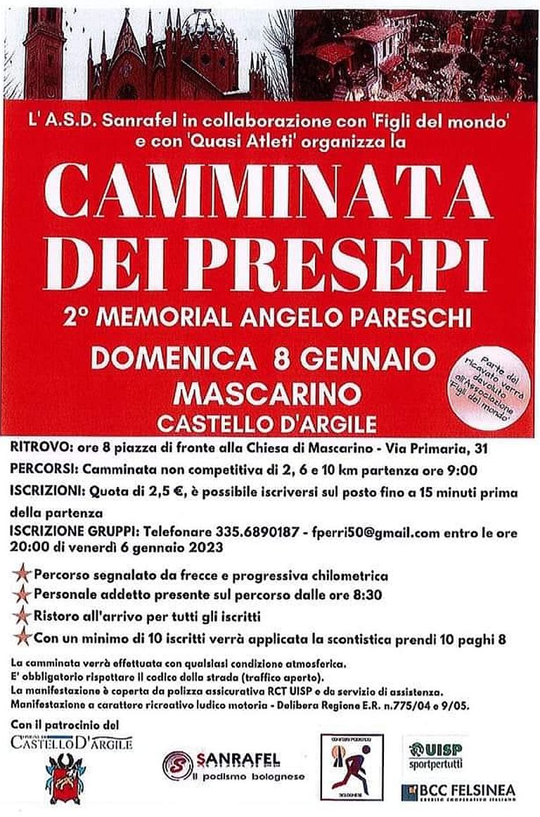 CAMMINATA DEI PRESEPI LOCANDINA