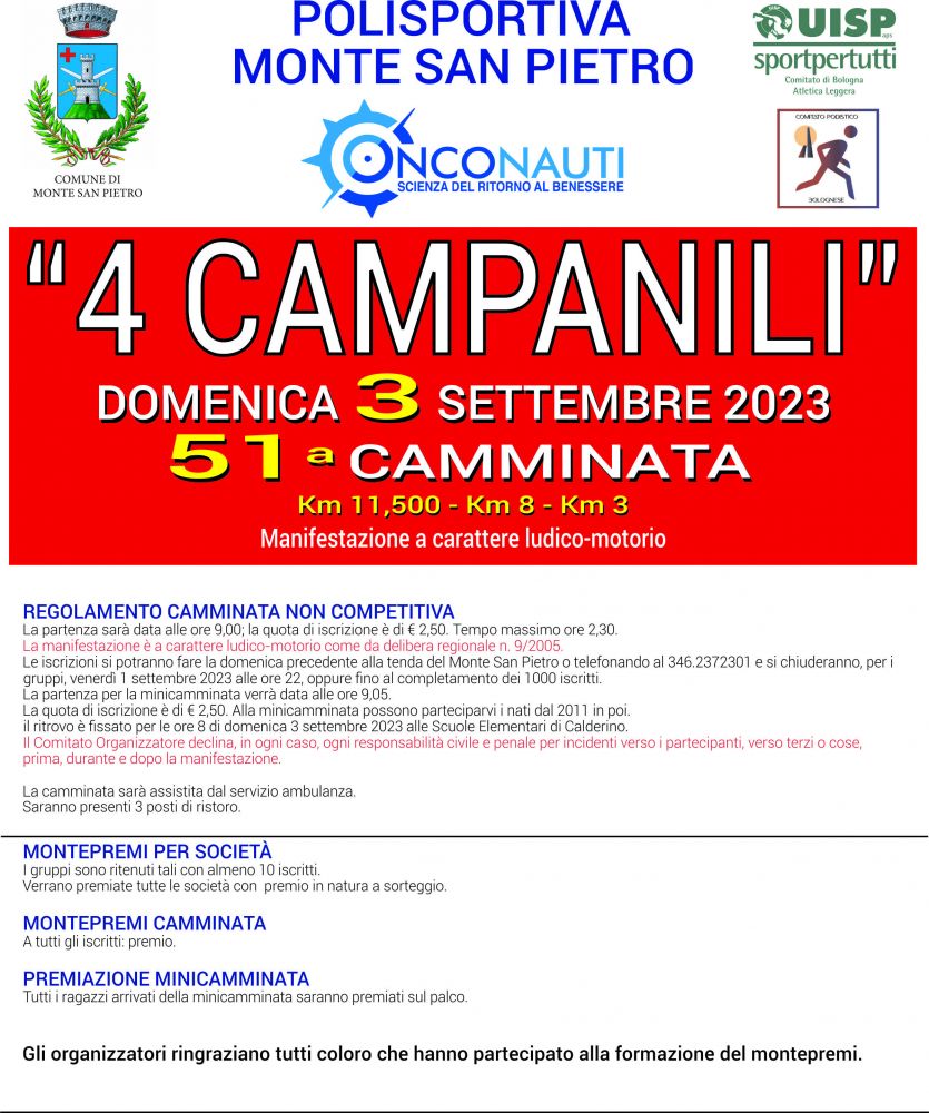 LOCANDINA 4 CAMPANILI FRONTE