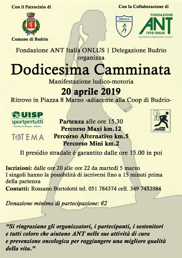 BudrioANT Camminata 2019 p1