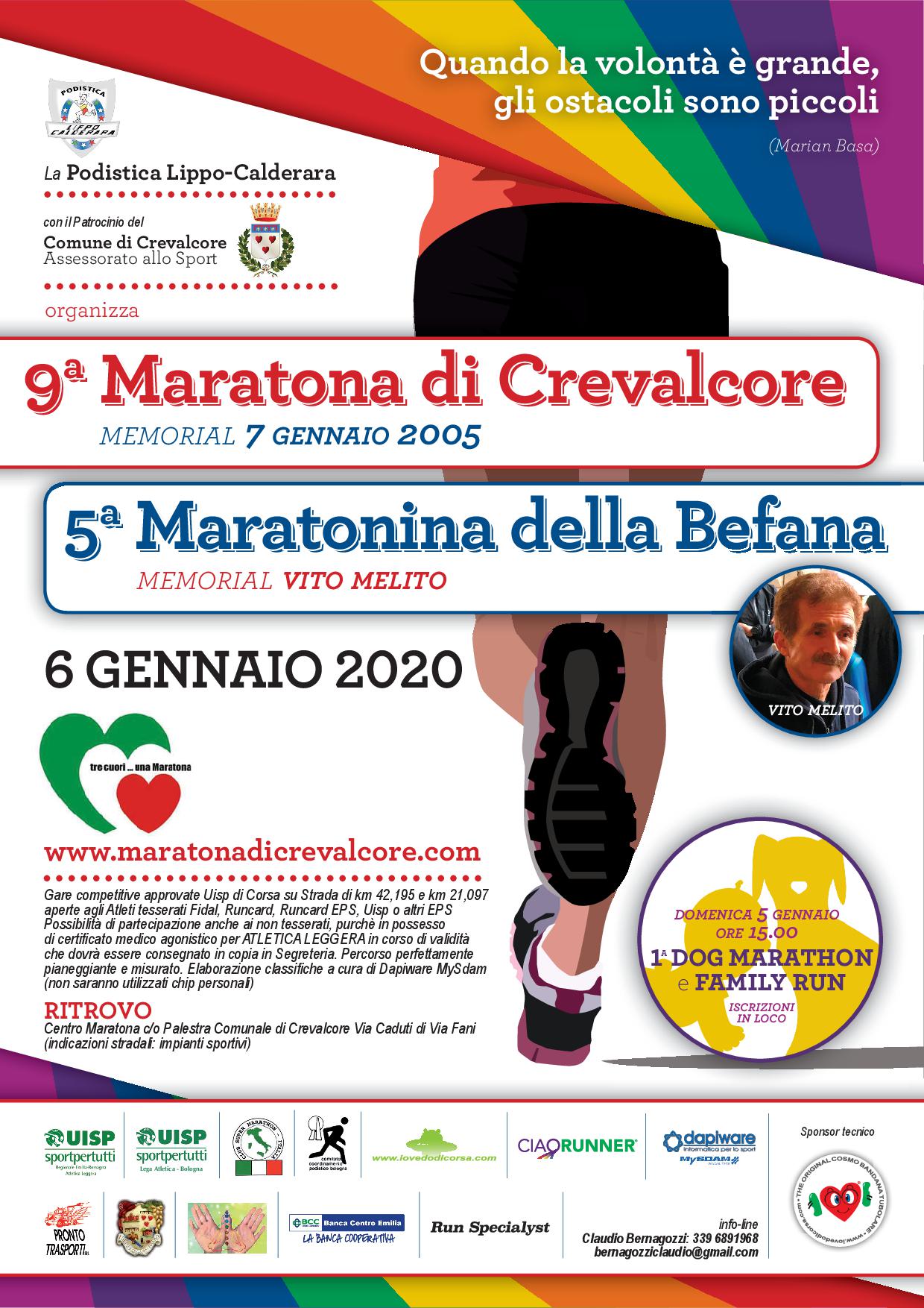 6gennaio2020 Maratona Maratonina Crevalcore