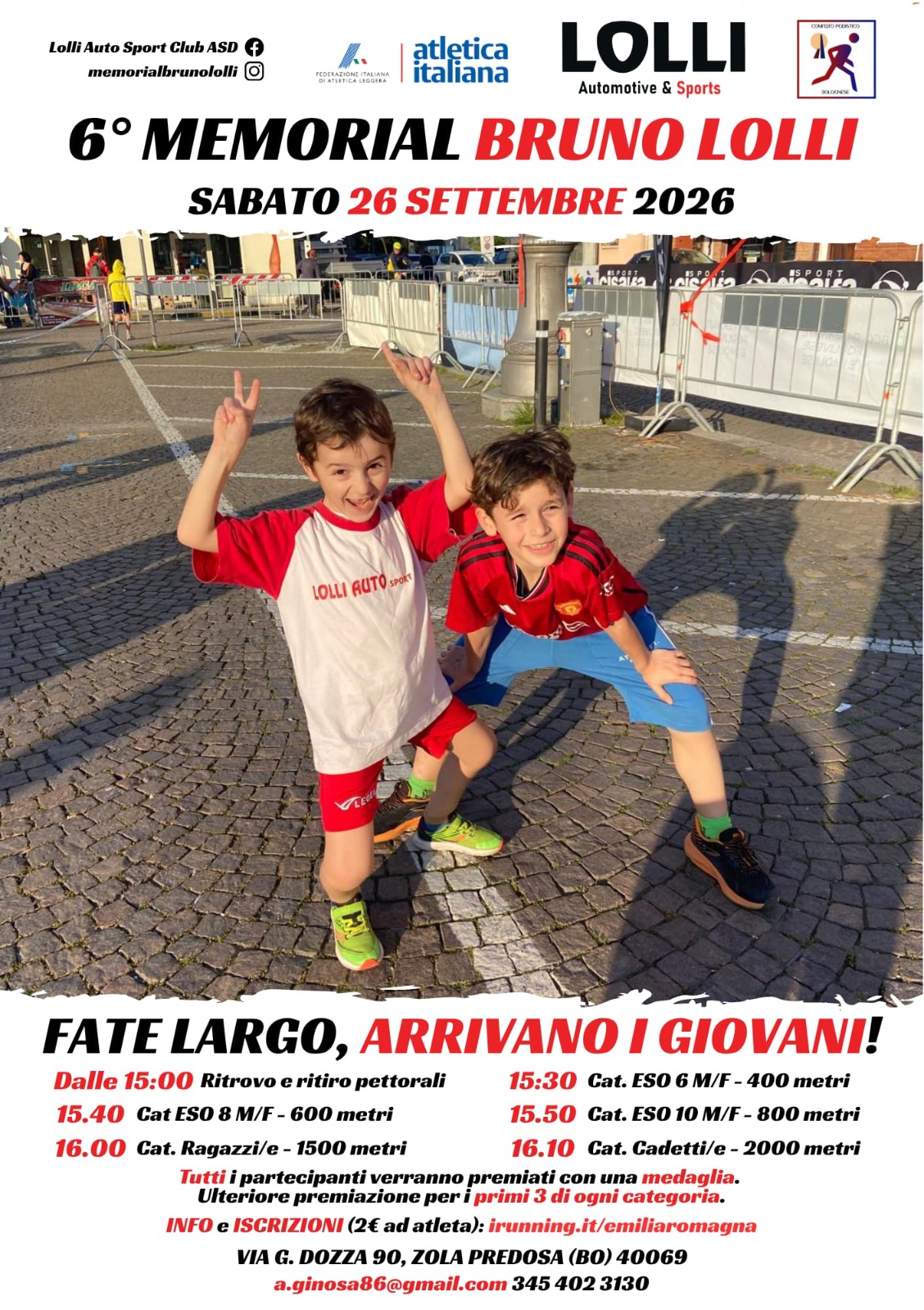 locandina fate largo arrivano i giovani