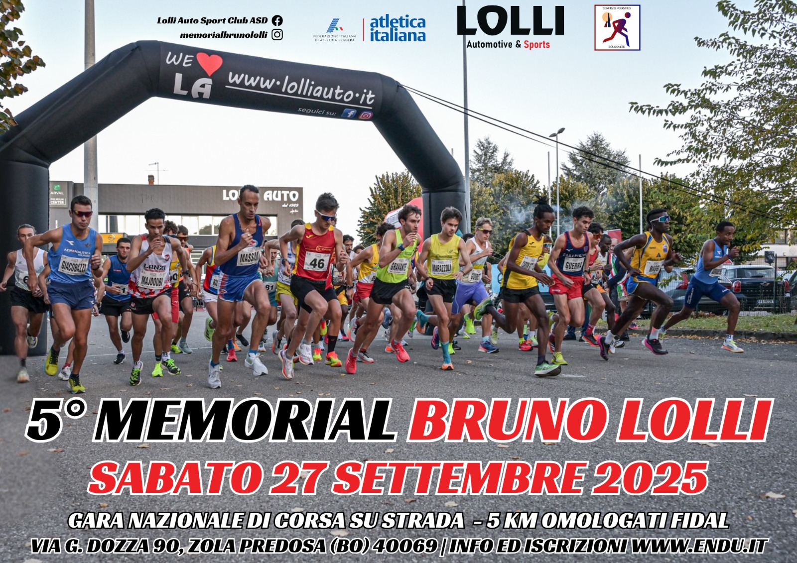 memorial lolli locandina gare adulti